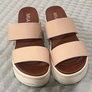 MIA Women's Blush Platform Sandals